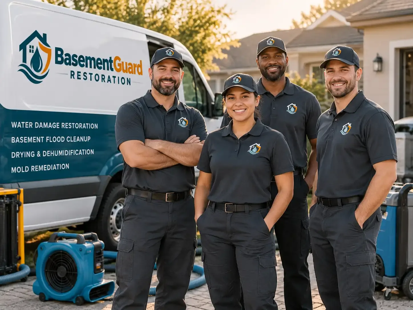 Basement Water Damage Restoration company in Lantry, SD